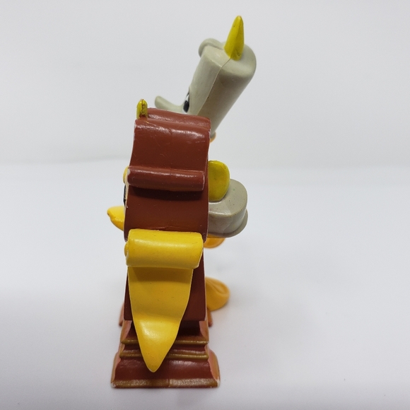 Disney Beauty & The Beast Lumiere Cogsworth Toy Figure - Picture 12 of 16